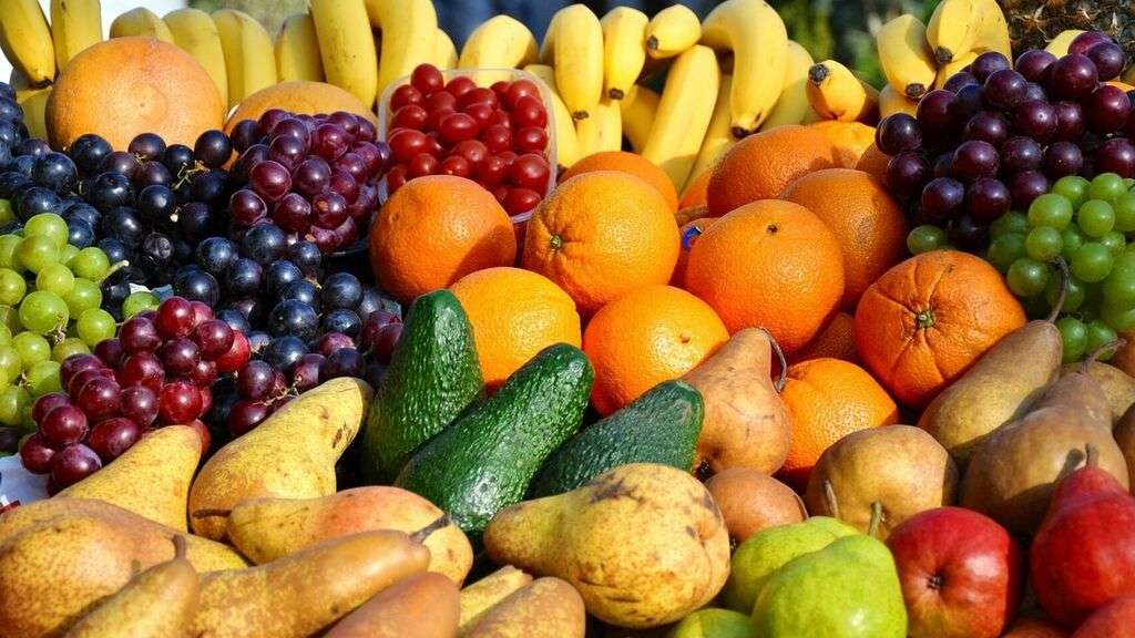 Тропические фрукты пазл онлайн