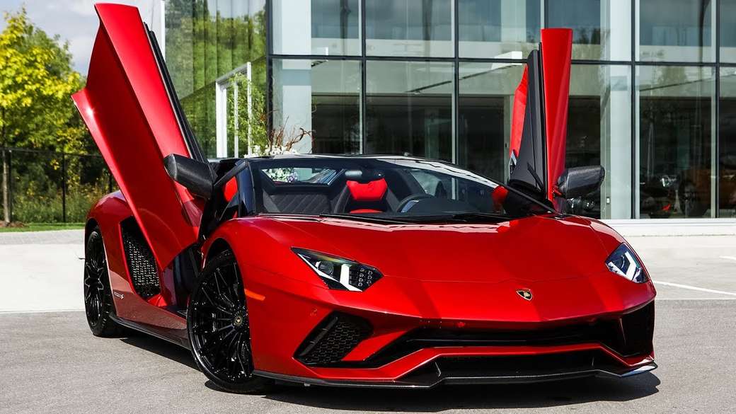 Lamborghini Aventador 2019 pussel på nätet
