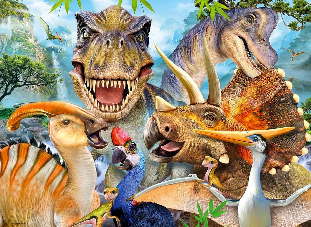 Δεινόσαυροι online παζλ