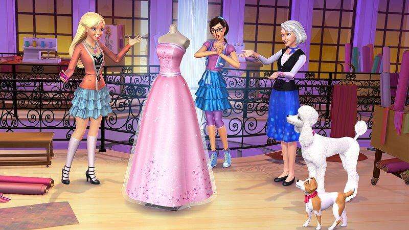 Barbie i modevärlden pussel på nätet