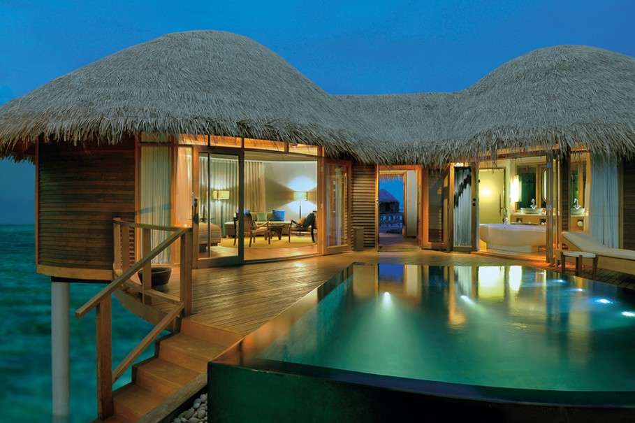 Hotel auf den Malediven Online-Puzzle
