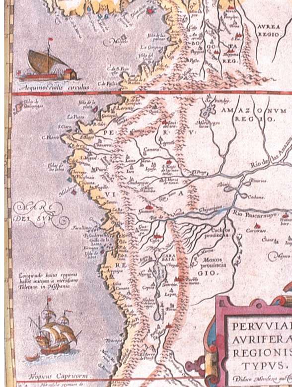 コロンビアの征服のルート ジグソーパズルオンライン