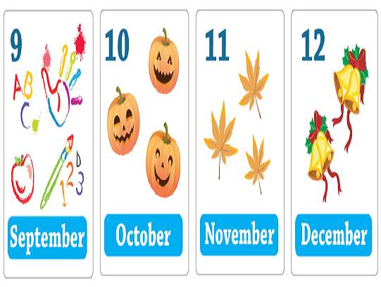 s szeptember, október, november november online puzzle
