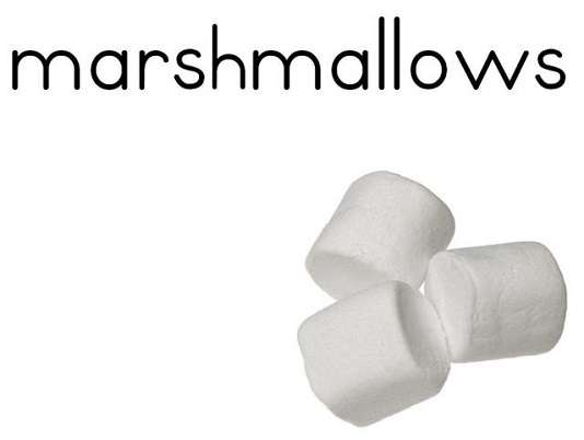 m é para marshmallows quebra-cabeças online
