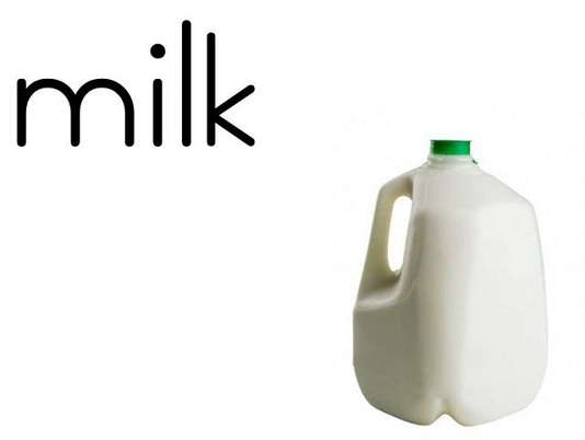 m ist für Milch Online-Puzzle