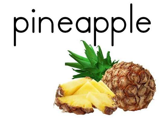 p is voor ananas online puzzel