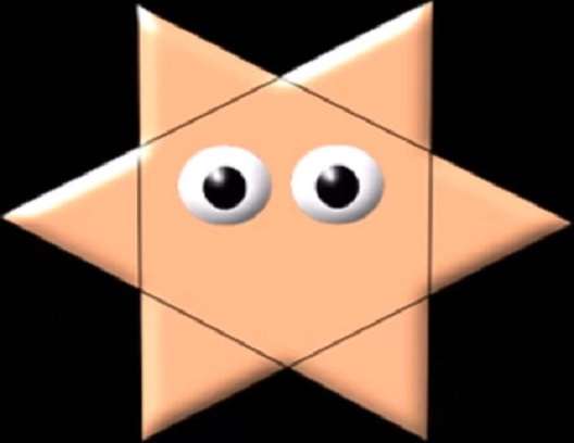 h este pentru hexagramă jigsaw puzzle online