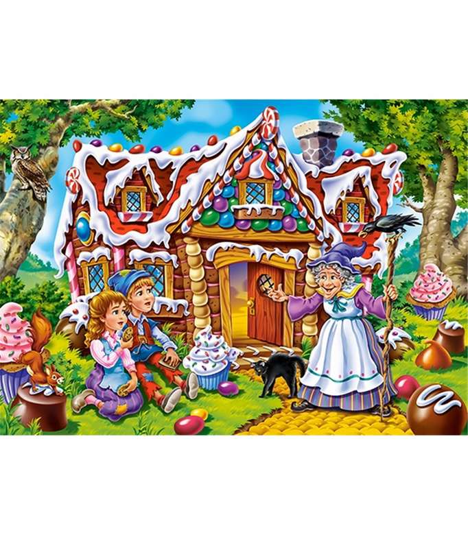 basm "Hansel și Gretel" puzzle online