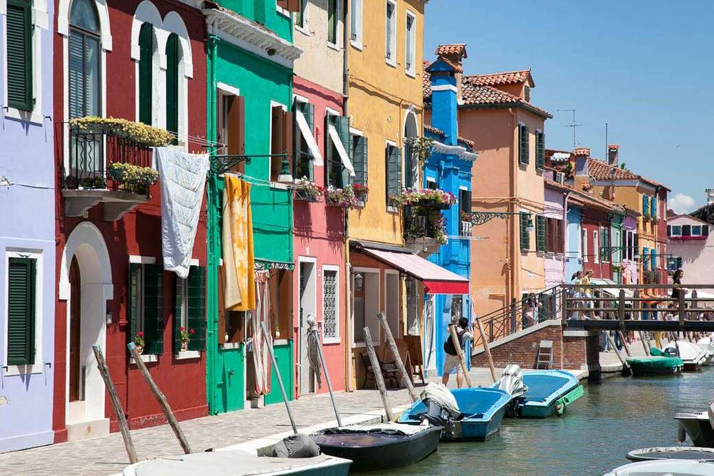 straat in Venetië legpuzzel online