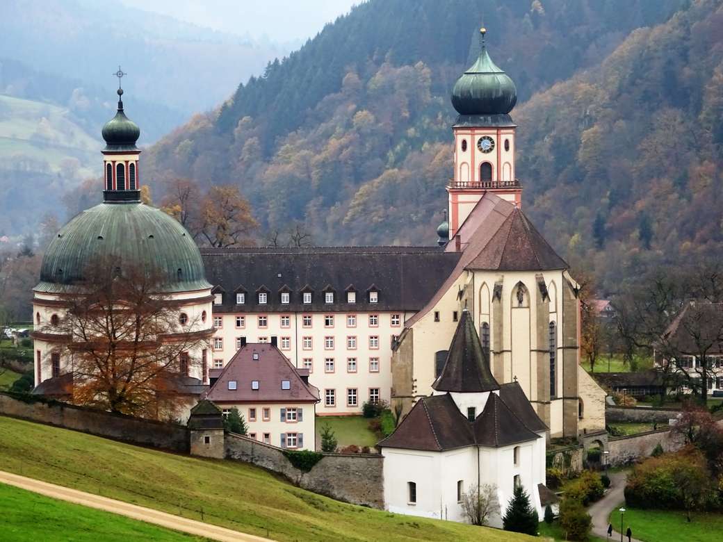 Mosteiro de Münstertal de St. Trudpert quebra-cabeças online