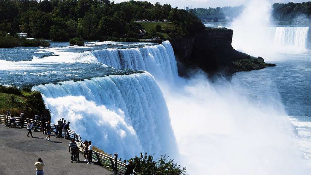 Niagarafallen pussel på nätet