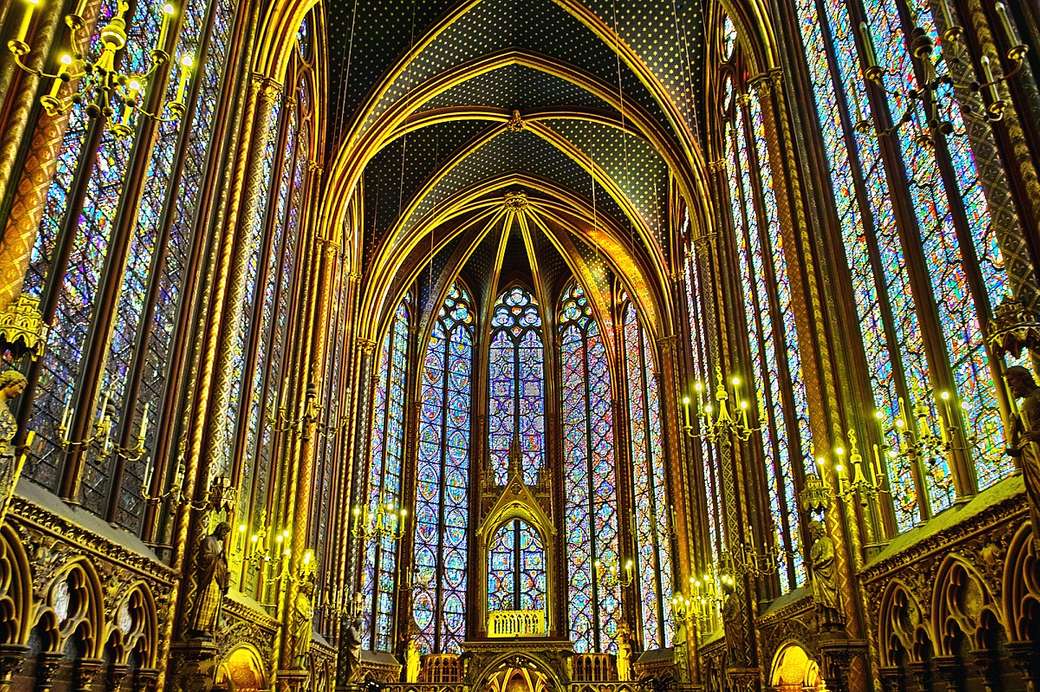 Bourges-katedralen Saint Etienne pussel på nätet