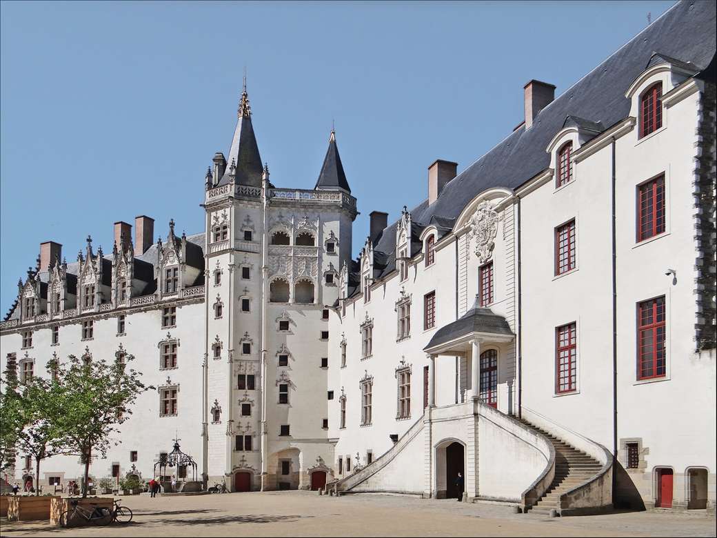 Complexo do palácio de Nantes França puzzle online