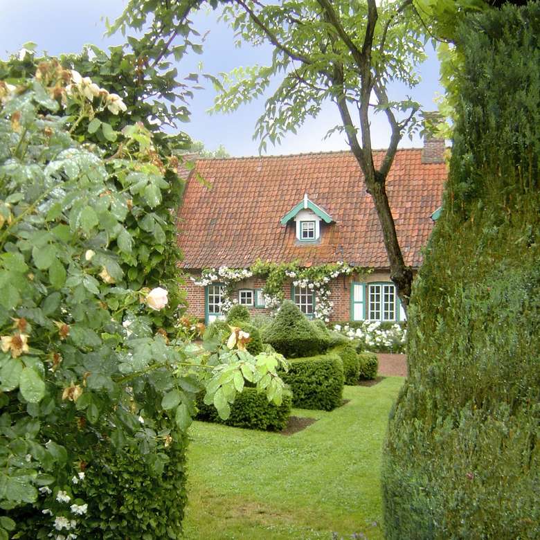 Dům na venkově ve Francii online puzzle