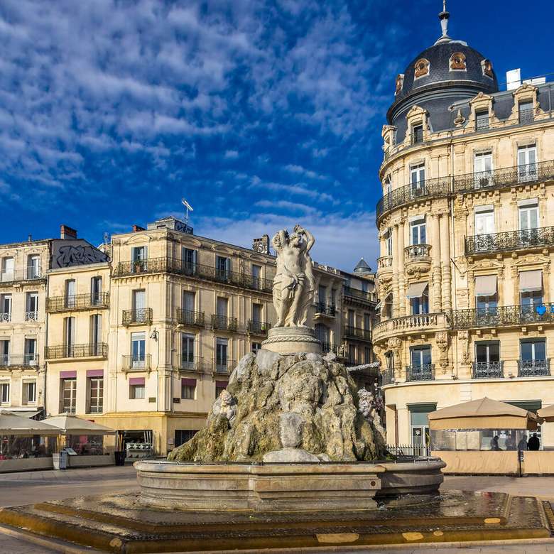 Montpellier in the south of France jigsaw puzzle online