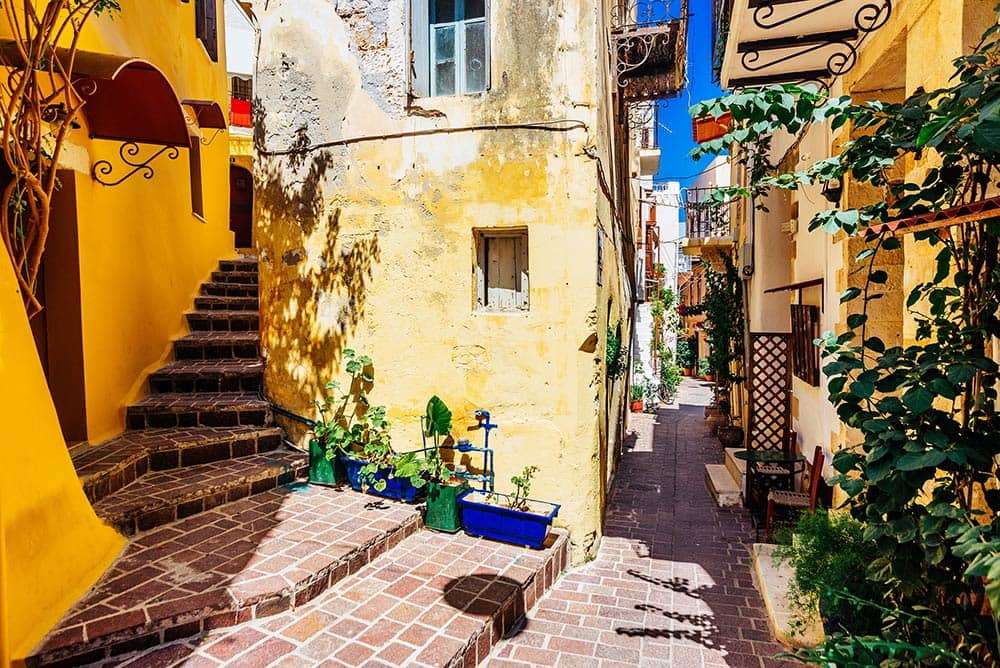 Crète ville portuaire de La Canée puzzle en ligne