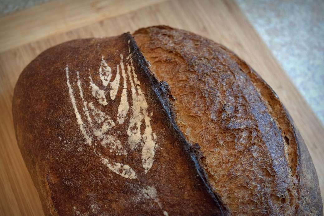 испеченный хлеб пазл онлайн