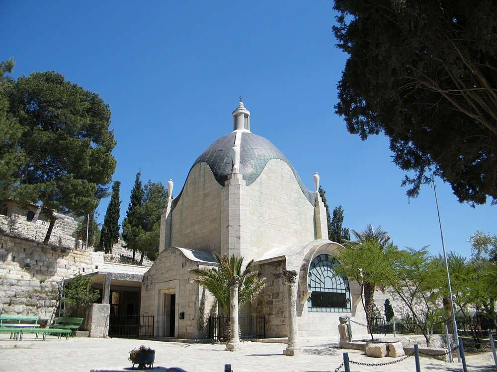 Църква Доминит Флевит на Елеонския връх Йерусалим онлайн пъзел