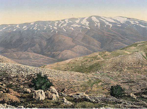 Планината Хермон в северен Израел онлайн пъзел