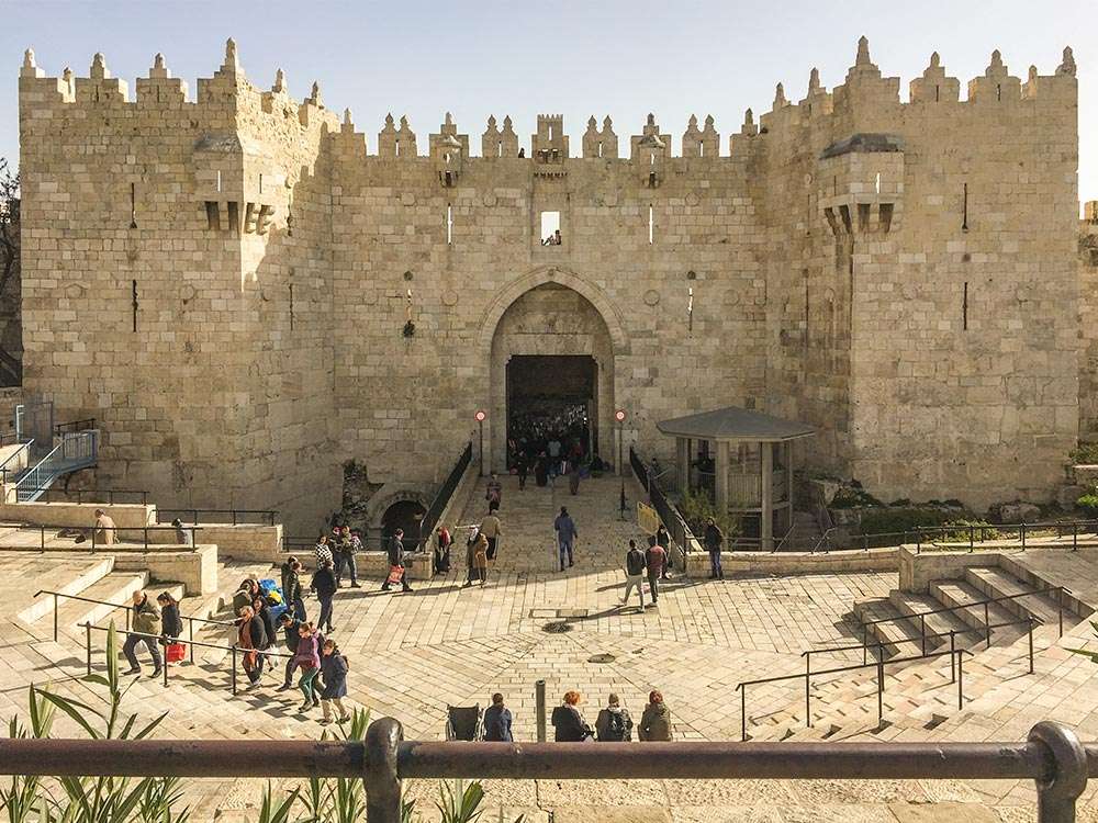 Poarta Damascului din Ierusalim puzzle online