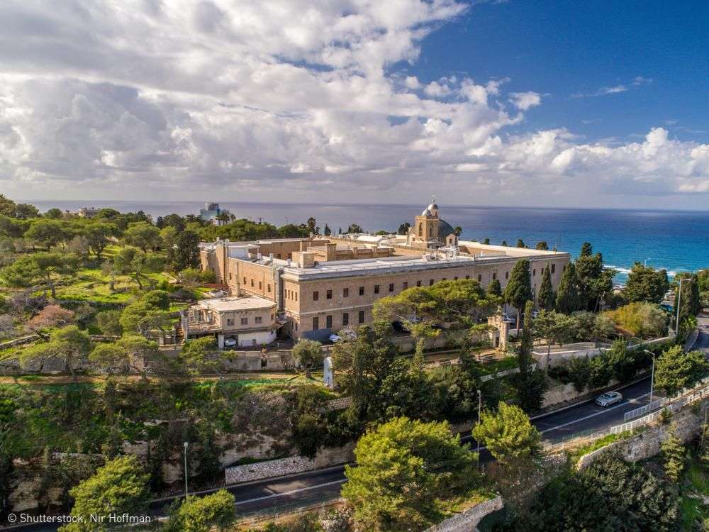 Karmeliterkloster Stelle Maris Haifa Online-Puzzle