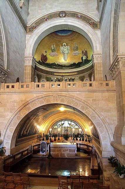 Iglesia en el Monte Tabor Transfiguración de Jesús rompecabezas en línea