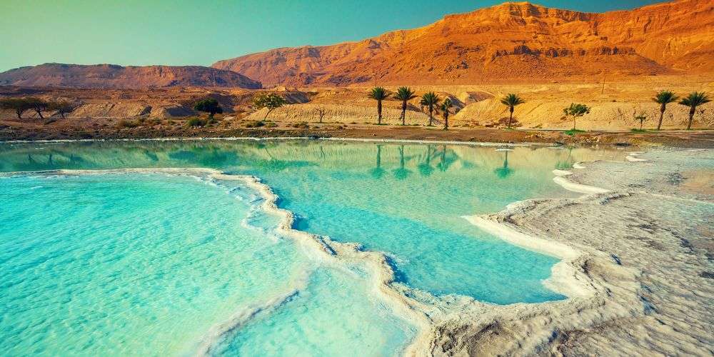Мертве море в Ізраїлі пазл онлайн