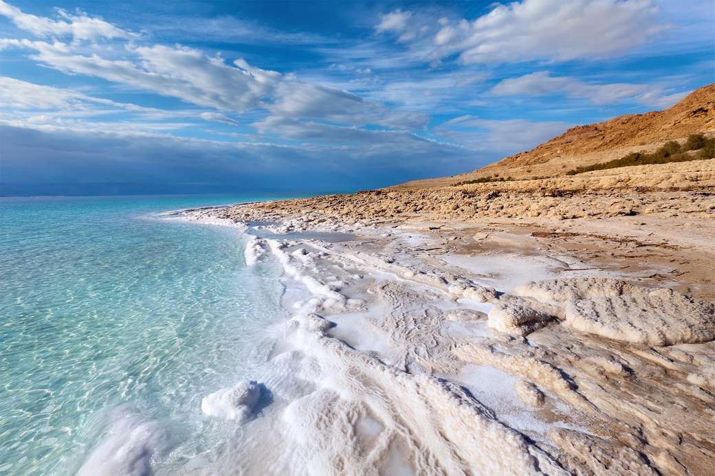 Мъртво море в Израел онлайн пъзел