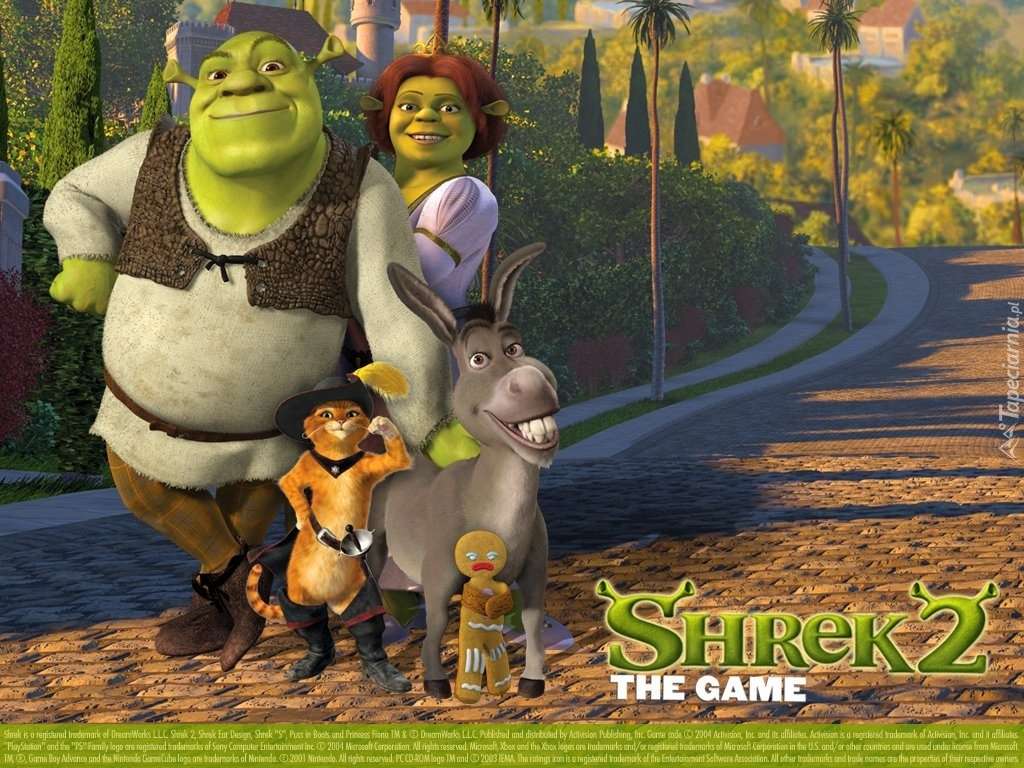 Shrek ... rompecabezas en línea