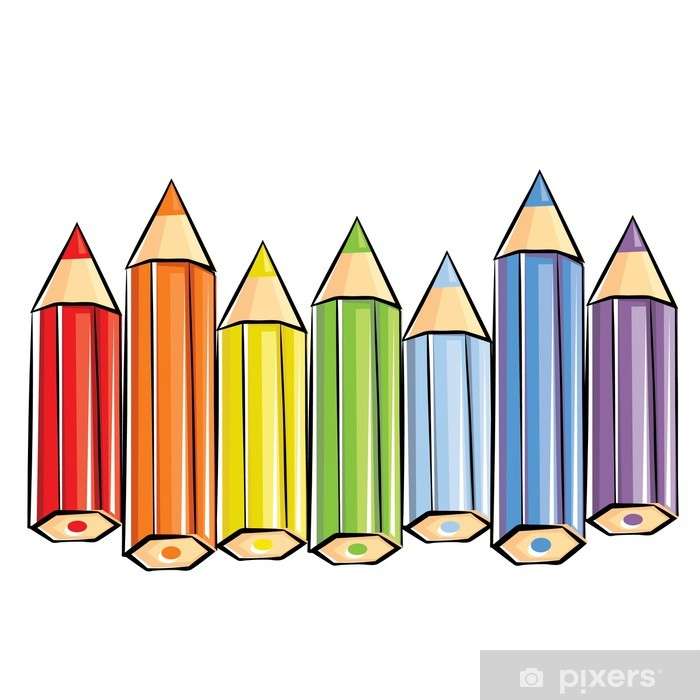 Цветные карандаши онлайн-пазл