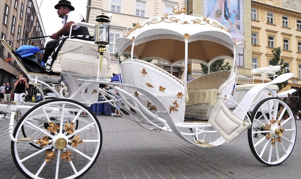 chariot frappé à Cracovie puzzle en ligne