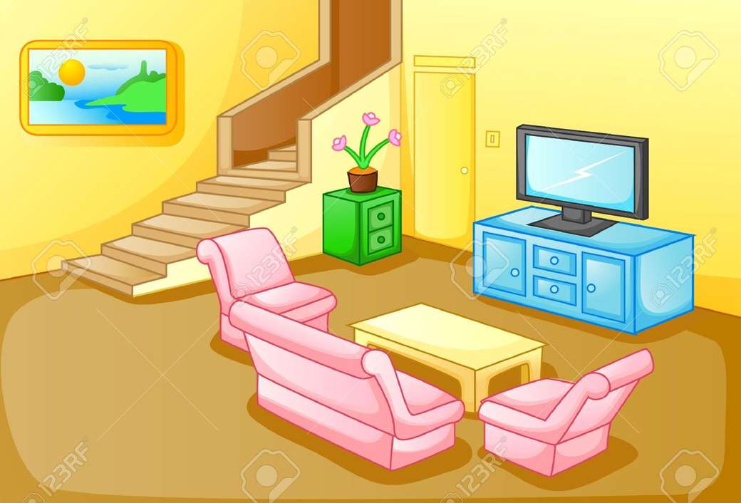 Obývací pokoj pro 3. třídu skládačky online