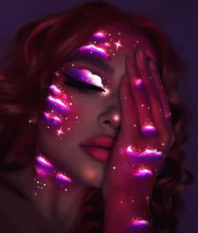 neon make-up online puzzel