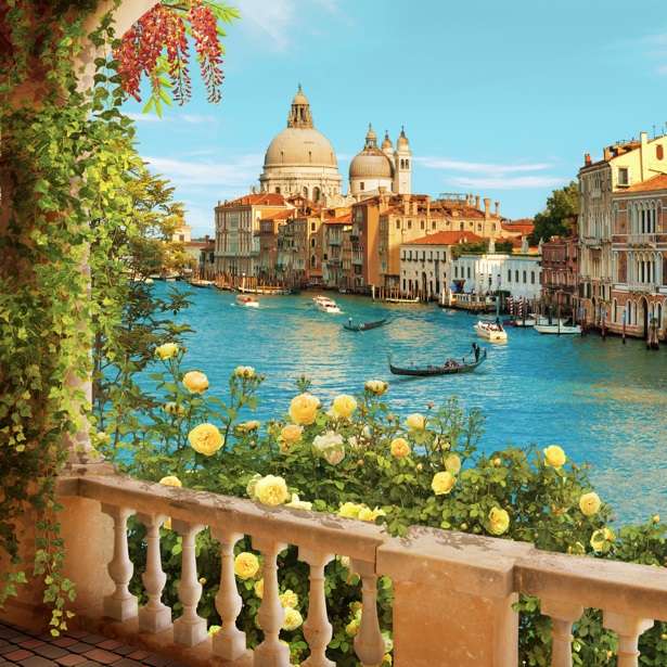 Vackra Venedig. Pussel online
