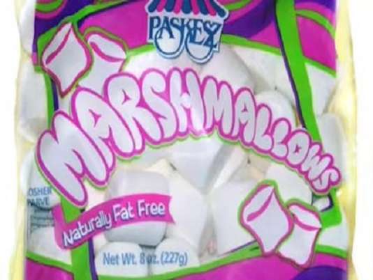 m är för marshmallows Pussel online