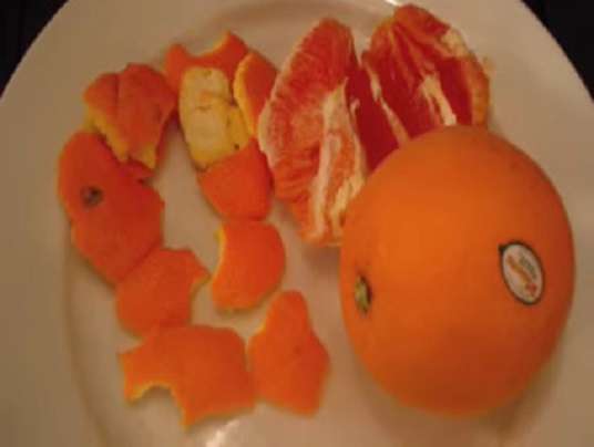 o é para laranja puzzle online