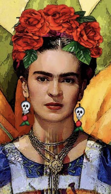 Frida Kahlo - Önarckép online puzzle