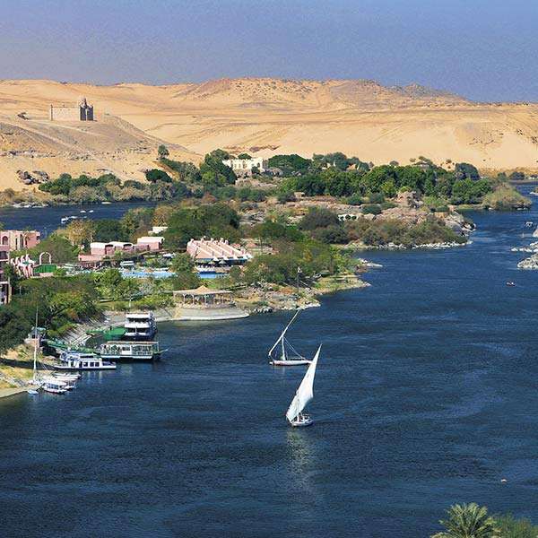floden Nilen pussel på nätet