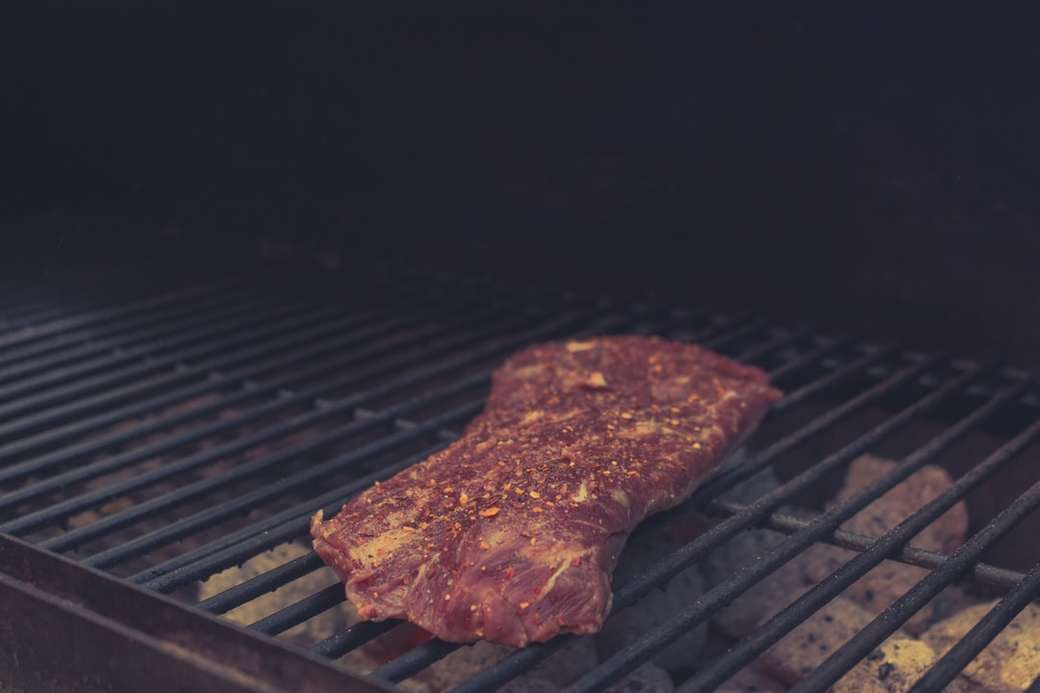 Vlees op BBQ legpuzzel online