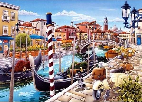 În Veneția. jigsaw puzzle online