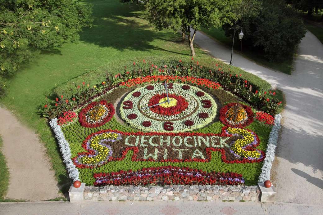 FLORAL CLOCK jigsaw puzzle online