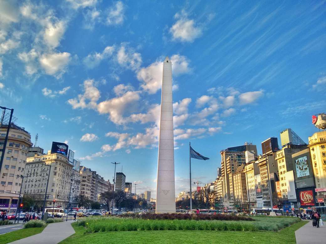 Buenos Aires Obelisco skládačky online