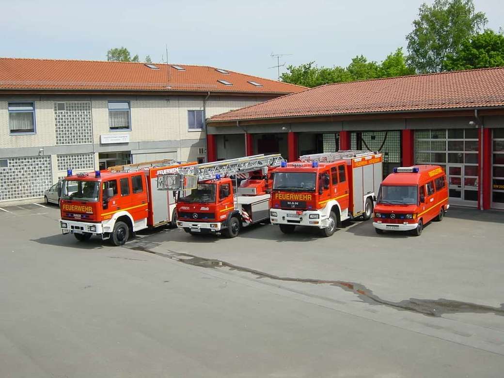 пожарная бригада пазл онлайн