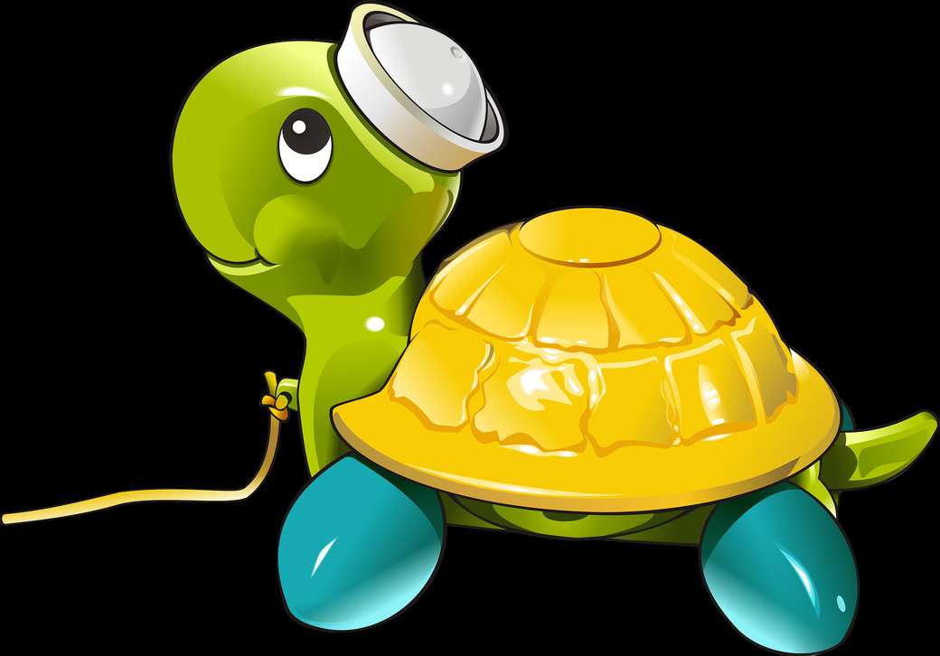 Dětská želva skládačky online