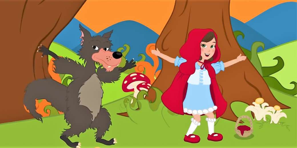 fairy tale - red riding hood jigsaw puzzle online