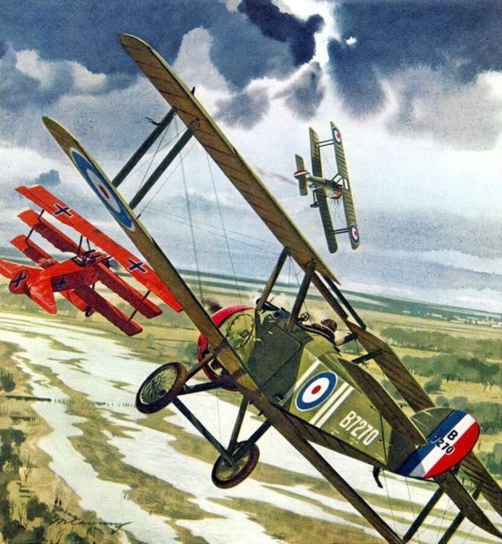 Combattimento della prima guerra mondiale puzzle online