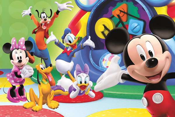 Der Mickey Mouse Club Puzzlespiel online