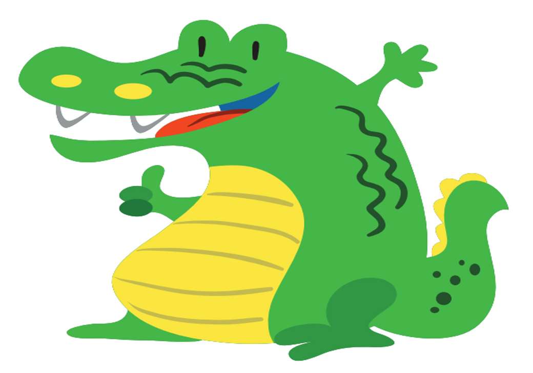 Krokodil puzzel online puzzel