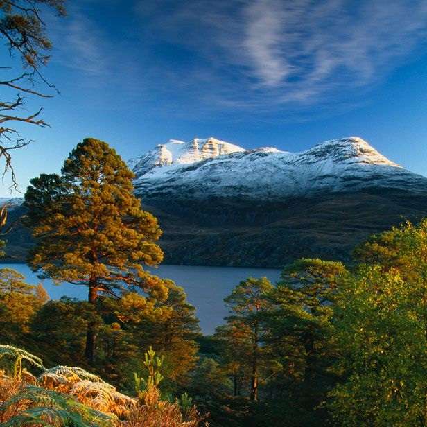 Шотландски пейзаж. онлайн пъзел