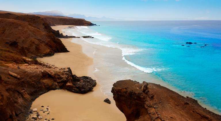 Paisagem costeira de Fuerteventura quebra-cabeças online